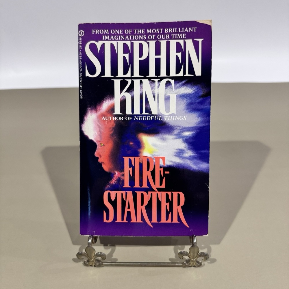 Stephen King Fire-Starter Paperback 1981 Signet Penguin‎ Books VGC